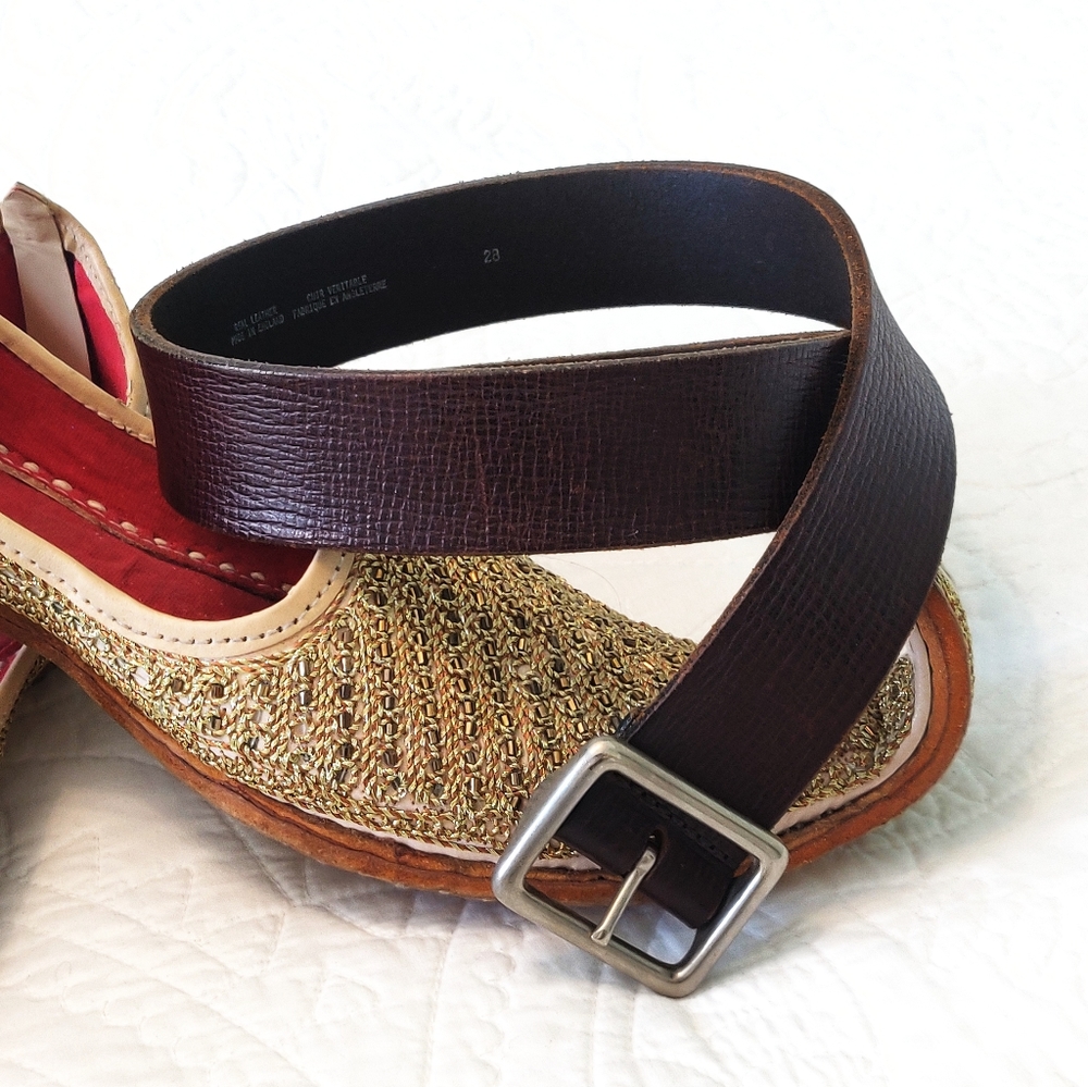 Club Monaco leather belt.